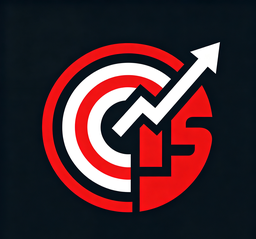 Shawon Ad Agency logo: red target rings with an upward growth arrow